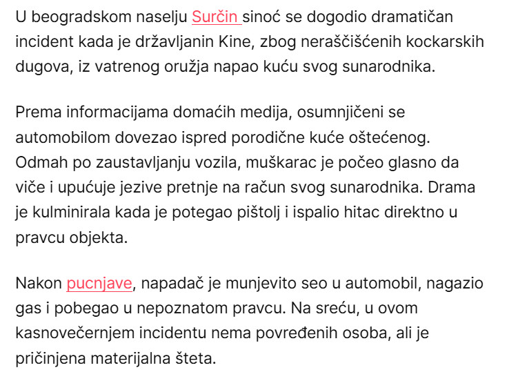 Serbia-avmp/Filmska-pucnjava-u-Surcinu-Zbog-kockarskih-dugova-dosao-pred-kucu-pretio-pa-potegao-pistolj