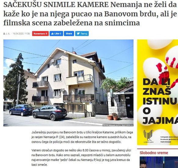 Serbia-avmp/Firearm-attack