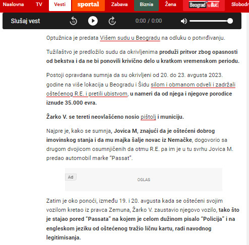 Serbia-avmp/Glumili-policajce-pa-oteli-Nemca_-Tri-dana-drzali-zrtvu-zatocenu-i-trazili-35