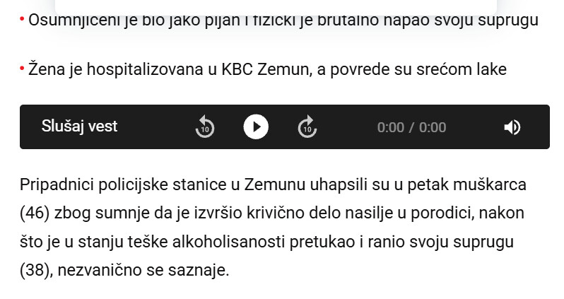 Serbia-avmp/HOROR-U-ZEMUNU-Zenu-cupao-udarao-joj-glavu-o-ormar-pa-PUCAO-U-NJU_2