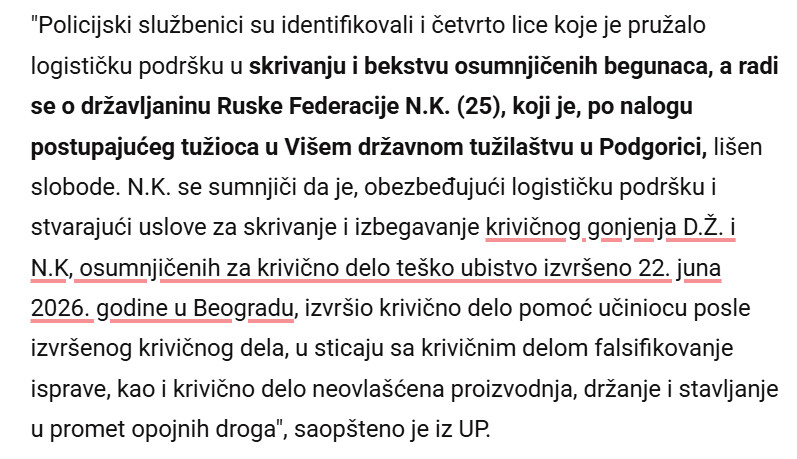Serbia-avmp/I-RUS-UHAPSEN-ZBOG-UBISTVA-PRIKE-Skrivao-osumnjicene-i-pomagao-im-da-pobegnu-Policija-kod-njega-nasla-FALSIFIKOVANA-dokumenta-i-drogu_1