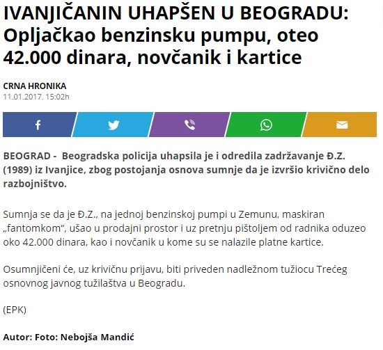 Serbia-avmp/IVANJICANIN-UHAPSEN-U-BEOGRADU_-Opljackao-benzinsku-pumpu-oteo-42.000-dinara-n