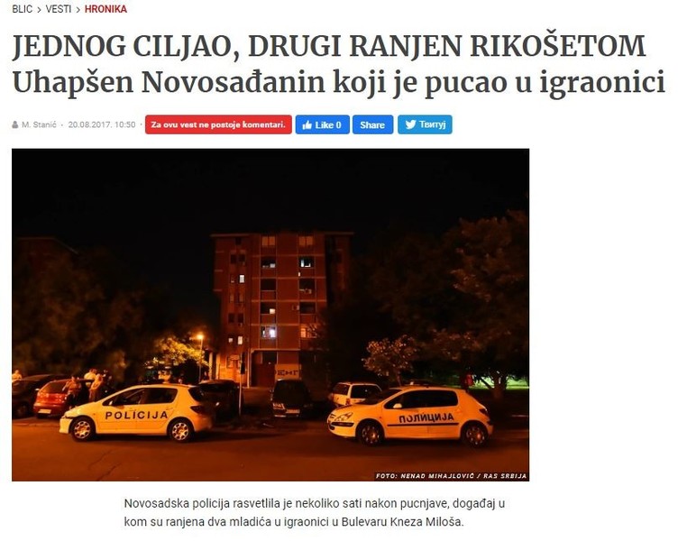 Serbia-avmp/JEDNOG-CILJAO-DRUGI-RANJEN-RIKOSETOM-Uhapsen-Novosadanin-koji-je-pucao-u-igrao_1