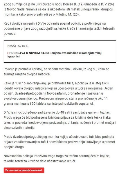 Serbia-avmp/JEDNOG-CILJAO-DRUGI-RANJEN-RIKOSETOM-Uhapsen-Novosadanin-koji-je-pucao-u-igrao