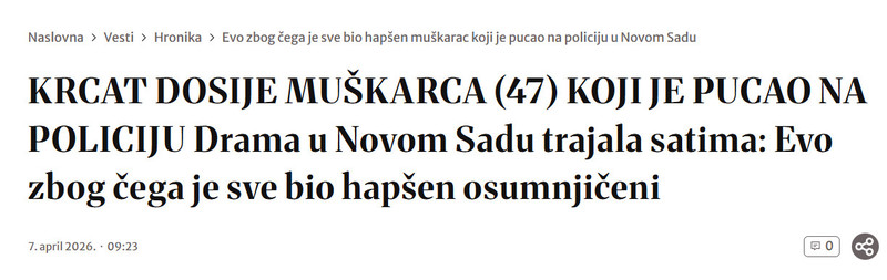 Serbia-avmp/KRCAT-DOSIJE-MUSKARCA-47-KOJI-JE-PUCAO-NA-POLICIJU-Drama-u-Novom-Sadu-trajala-satima-Evo-zbog-cega-je-sve-bio-hapsen-osumnjiceni