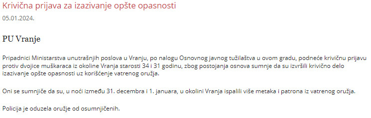 Serbia-avmp/Krivicna-prijava-za-izazivanje-opste-opasnosti