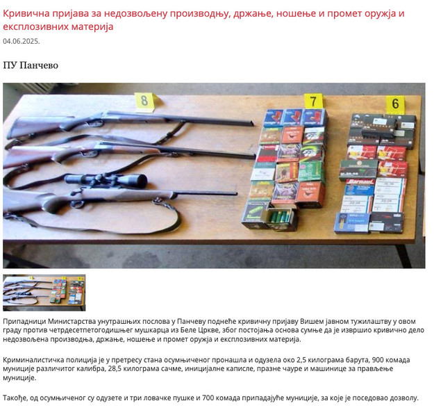 Serbia-avmp/Krivicna-prijava-za-nedozvoljenu-proizvodnju-drzanje-nosenje-i-promet-oruzja_2