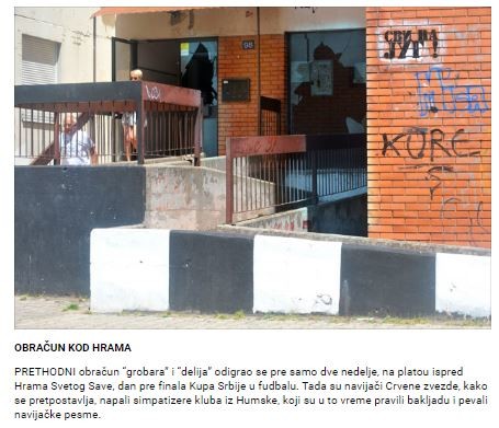 Serbia-avmp/Krv-medu-navijacima-pala-zbog-grafita_3