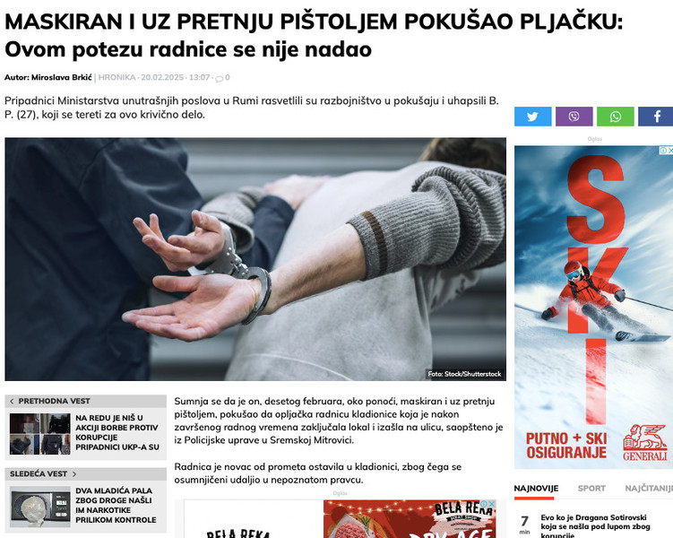 Serbia-avmp/MASKIRAN-I-UZ-PRETNJU-PISTOLJEM-POKUSAO-PLJACKU_-Ovom-potezu-radnice-se-nije-n