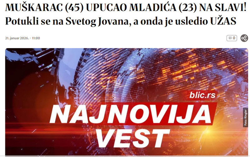 Serbia-avmp/MUSKARAC-45-UPUCAO-MLADICA-23-NA-SLAVI-Potukli-se-na-Svetog-Jovana-a-onda-je-usledio-UZAS_1
