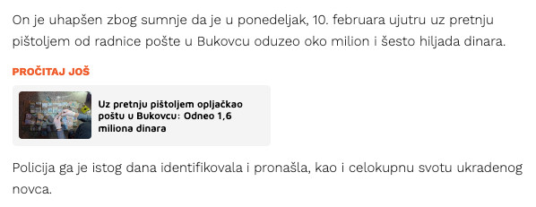 Serbia-avmp/Mesec-dana-pritvora-osumnjicenom-za-oruzanu-pljacku-poste-u-Bukovcu-_-Novosads_1