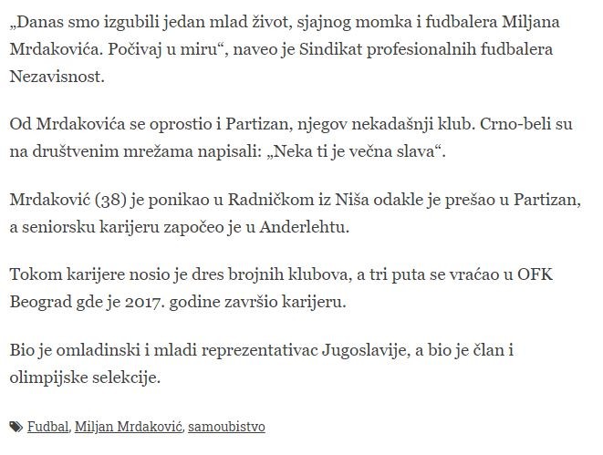 Serbia-avmp/Miljan-Mrdakovic-izvrsio-samoubistvo-2