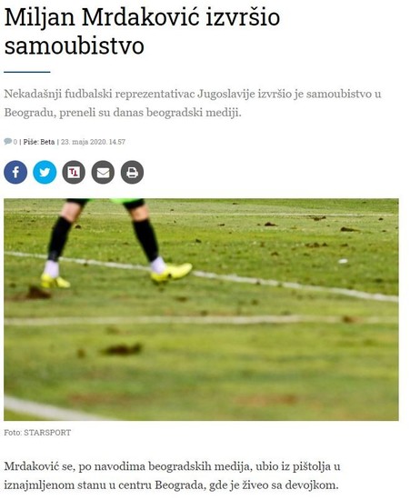 Serbia-avmp/Miljan-Mrdakovic-izvrsio-samoubistvo