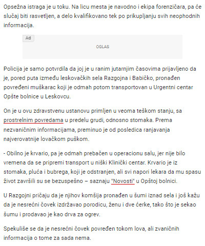 Serbia-avmp/Misteriozna-smrt-muskarca-kod-Leskovca_-Pronaden-upucan-u-atarima-nije-stigao_1