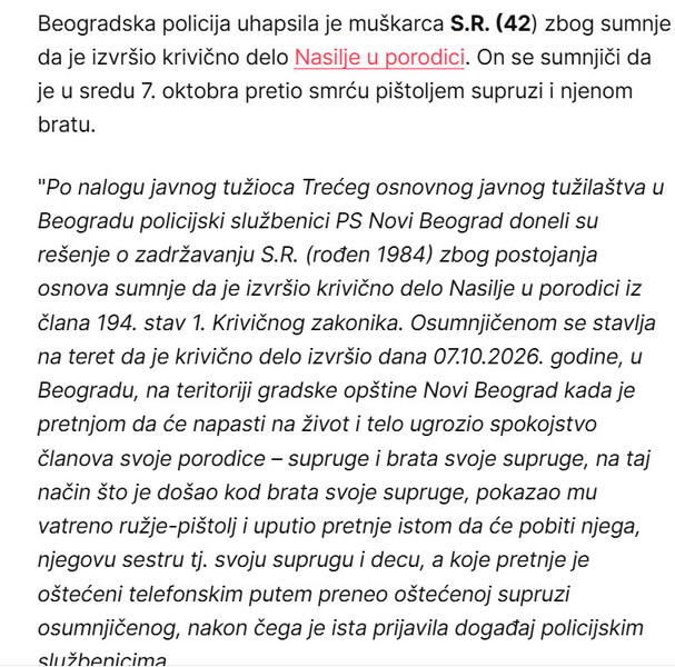 Serbia-avmp/Monstruozno-nasilje-na-Novom-Beogradu-Muskarac-pretio-pistoljem-smrcu-zeni-njenom-bratu-i-deci_1