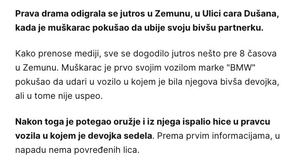 Serbia-avmp/Muskarac-u-Zemunu-pokusao-da-ubije-bivsu-devojku-_-Mondo