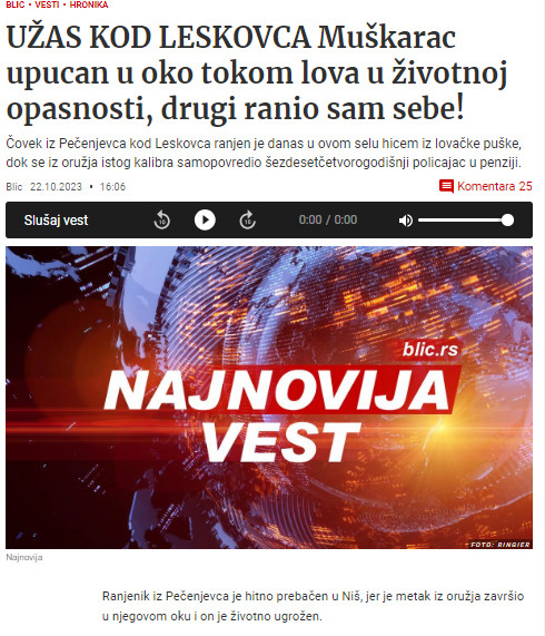 Serbia-avmp/Muskarac-upucan