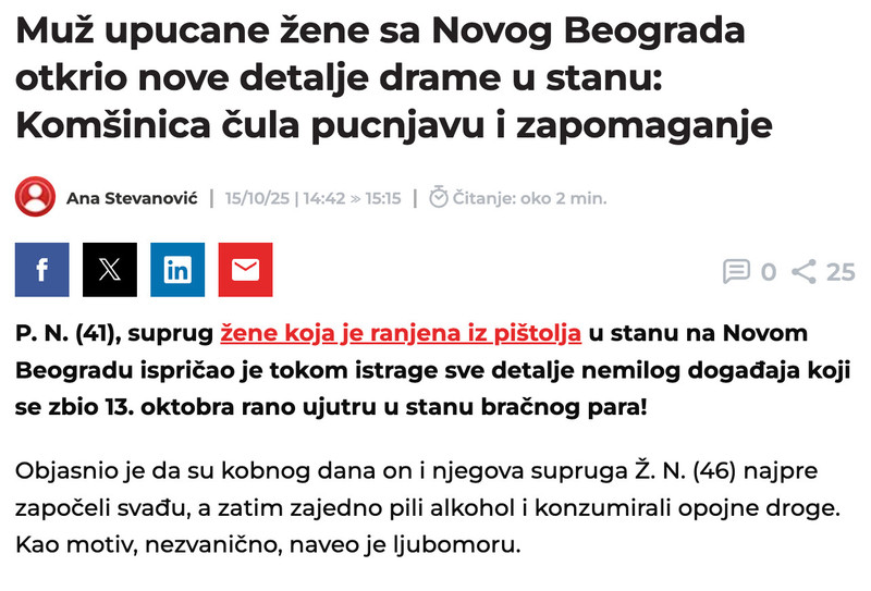 Serbia-avmp/Muz-upucane-zene-sa-Novog-Beograda-otkrio-nove-detalje-drame-u-stanu_-Komsinic
