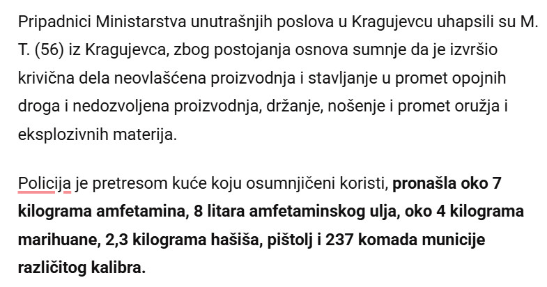Serbia-avmp/NARKOTICI-I-PISTOLJ-SA-MUNICIJOM-Uhapsen-Kragujevcanin-policija-mu-pretresla-kucu-Evo-sta-je-sve-pronadeno-FOTO_1