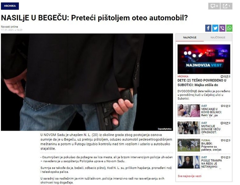 Serbia-avmp/NASILjE-U-BEGECU_-Preteci-pistoljem-oteo-automobil
