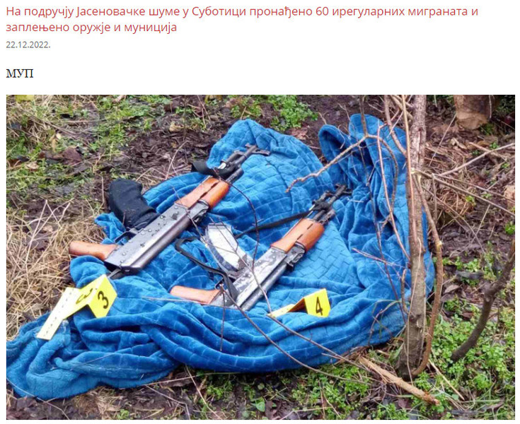 Serbia-avmp/Na-podrucju-Jasenovacke-sume-u-Subotici-pronadjeno-60-iregularnih-migranata-i-