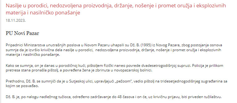 Serbia-avmp/Nasilje-u-porodici-nedozvolena-proizvodnja-drzanje-nosenje-i-promet-oruzja-i-e