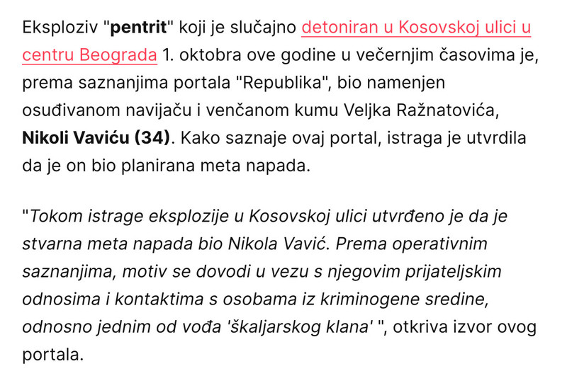 Serbia-avmp/Nikola-Vavic-meta-eksplozije-u-stanu-u-centru-Beograda-_-Mondo