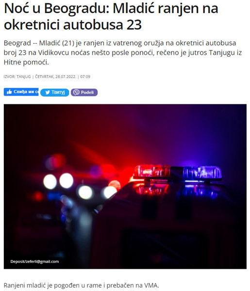 Serbia-avmp/Noc-u-Beogradu_-Mladic-ranjen-na-okretnici-autobusa-23---B92