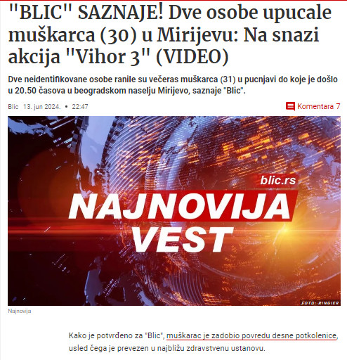Serbia-avmp/Novi-detalji-pucnjave-u-Mirijevu_-Dve-osobe-upucale-i-ranile-muskarca-30-na-sn