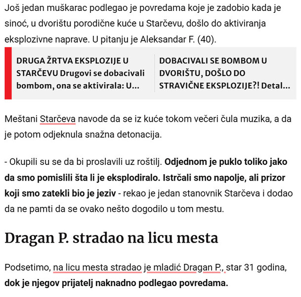 Serbia-avmp/OVO-JE-ALEKSANDAR-KOJI-JE-PREMINUO-NAKON-EKSPLOZIJE-Dobacivao-se-bombom-s-prijateljem-na-proslavi-u-Starcevu-a-onda-su-zajedno-otisli-u-smrt-FOTO