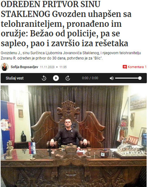 Serbia-avmp/Odbacio-oruzje