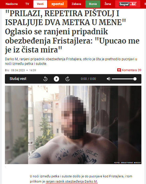 Serbia-avmp/Oglasio-se-ranjeni-radnik-obezbedjenja