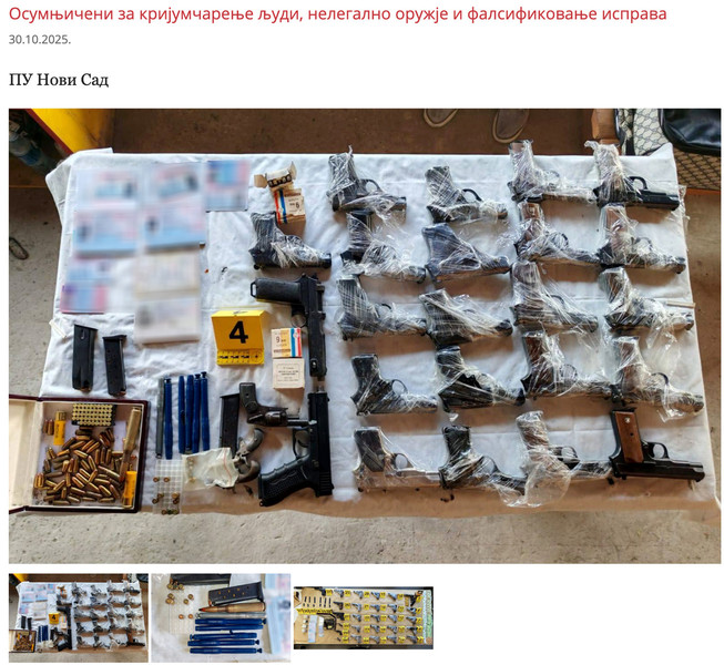 Serbia-avmp/Osumnjiceni-za-krijumcarenje-ljudi-nelegalno-oruzje-i-falsifikovanje-isprava