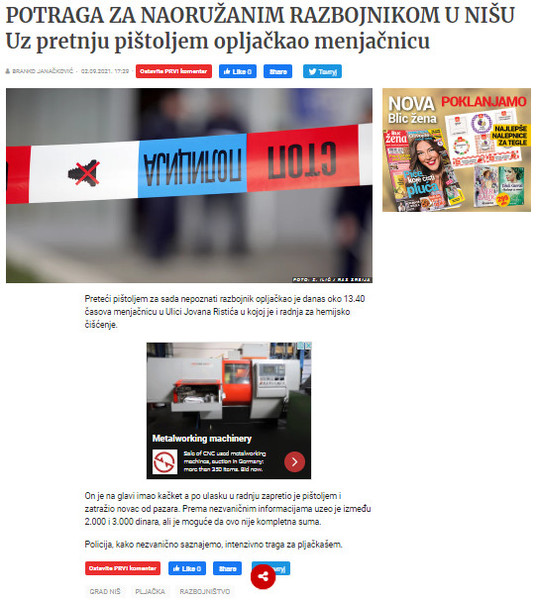 Serbia-avmp/POTRAGA-ZA-NAORUZANIM-RAZBOJNIKOM-U-NISU-Uz-pretnju-pistoljem-opljackao-menjac