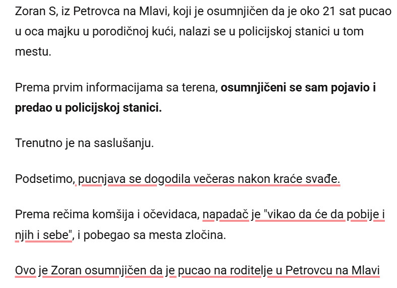 Serbia-avmp/PREDAO-SE-OSUMNJICENI-KOJI-JE-PUCAO-NA-RODITELJE-Sam-dosao-u-policijsku-stanicu-na-saslusanju-je_1