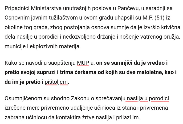 Serbia-avmp/PRETIO-PISTOLJEM-ZENI-I-MALOLETNIM-CERKAMA-Uzas-u-Pancevu-Policija-pronasla-jos-oruzja-vredao-i-policijskog-sluzbenika_1