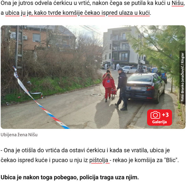 Serbia-avmp/PRVE-SLIKE-SA-MESTA-UBISTVA-U-NISU-Odvela-cerkicu-u-vrtic-ubica-je-sacekao-ispred-kuce-i-PUCAO-U-NJU-FOTO-VIDEO_1