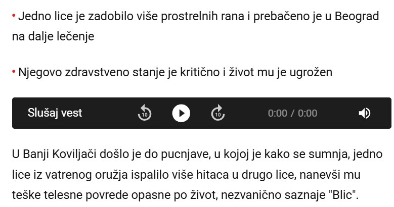 Serbia-avmp/PUCNJAVA-U-BANJI-KOVILJACI-Ima-ranjenih-Jedna-osoba-u-kriticnom-stanju-hitno-prevezena-za-Beograd_1