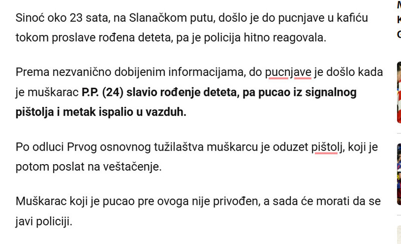 Serbia-avmp/PUCNJAVA-U-KAFICU-NA-SLANACKOM-PUTU-Dobio-dete-pa-napravio-dramu-Policija-hitno-dojurila-na-lice-mesta_1