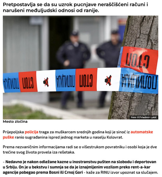 Serbia-avmp/PUCNJAVA-U-PRIJEPOLJU-Muskarac-ranio-sugradanina-iz-automatskog-oruzja-POLICIJ