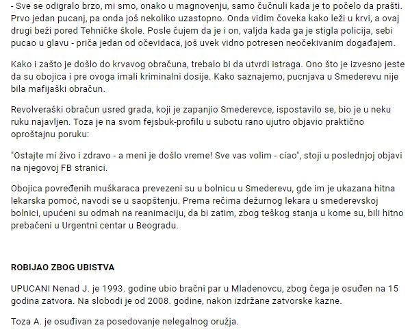 Serbia-avmp/PUCNjAVA-U-SMEDEREVU_-Revolveraski-obracun-u-podne_2