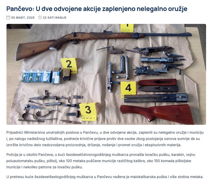 Serbia-avmp/Pancevo_-U-dve-odvojene-akcije-zaplenjeno-nelegalno-oruzje---RTV-Pancevo_1