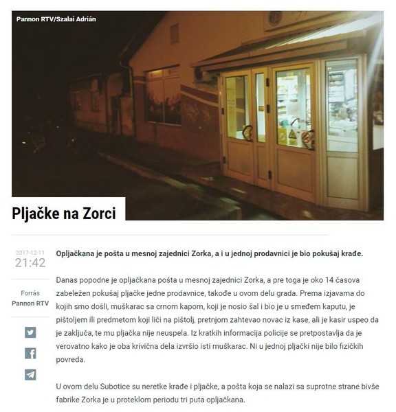 Serbia-avmp/Pljacke-na-Zorci