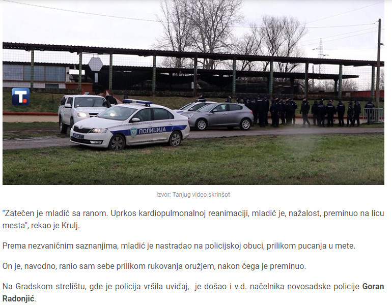 Serbia-avmp/Polaznik-Centra-za-osnovnu-policijsku-obuku-nastradao-na-Gradskom-strelistu-u-_1