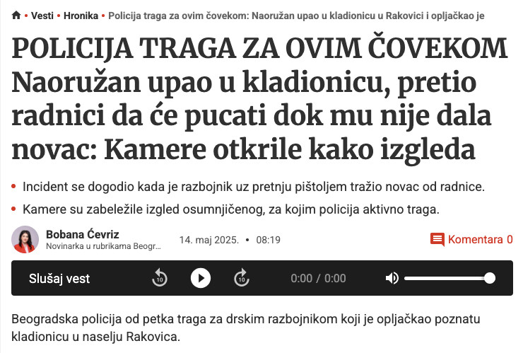 Serbia-avmp/Policija-traga-za-ovim-covekom_-Naoruzan-upao-u-kladionicu-u-Rakovici-i-opljac