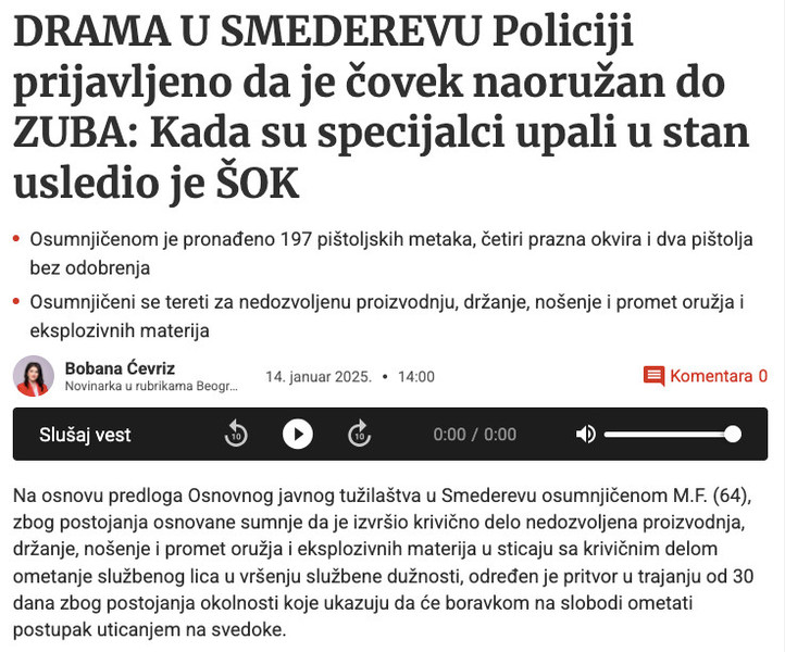 Serbia-avmp/Policiji-prijavljeno-da-je-covek-u-kuci-u-Smederevu-naoruzan-do-zuba_-Kada-su-