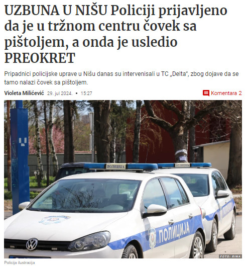 Serbia-avmp/Policiji-prijavljeno-da-je-u-trznom-centru-covek-sa-pistoljem-a-onda-je-usledi