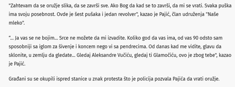 Serbia-avmp/Poljoprivrednik-iz-Bogatica-dosao-da-vrati-legalno-oruzje-pa-bacio-vojnu-uniformu-pred-policijsku-stanicu-Srce-ne-mozete-da-mi-izvadite_1