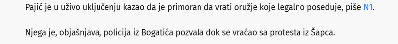 Serbia-avmp/Poljoprivrednik-iz-Bogatica-dosao-da-vrati-legalno-oruzje-pa-bacio-vojnu-uniformu-pred-policijsku-stanicu-Srce-ne-mozete-da-mi-izvadite_3