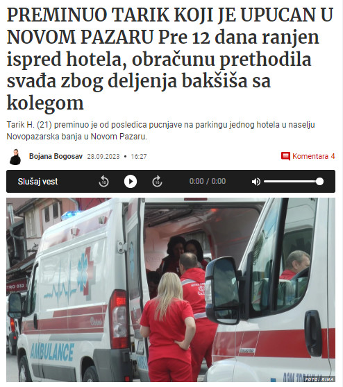Serbia-avmp/Preminuo